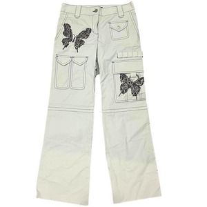 bcbg maxazria jeans butterfly cargo